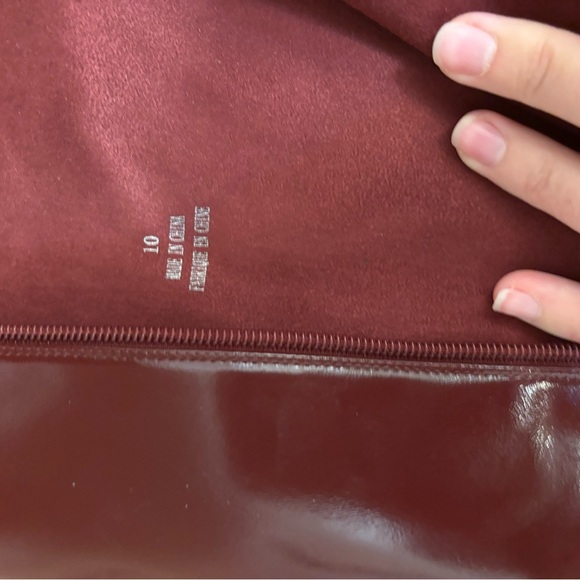 New Jeffrey Campbell checkmate knee high kitten heel boots in cowboy red - Picture 6 of 8